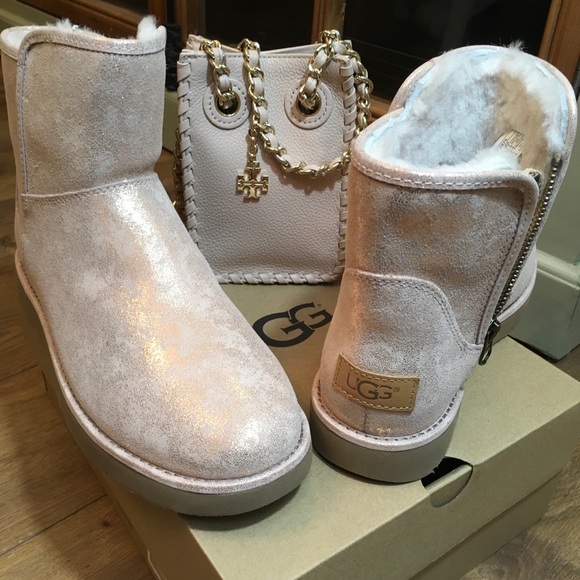 UGG Shoes - NEW ROSE GOLD UGG BOOTS